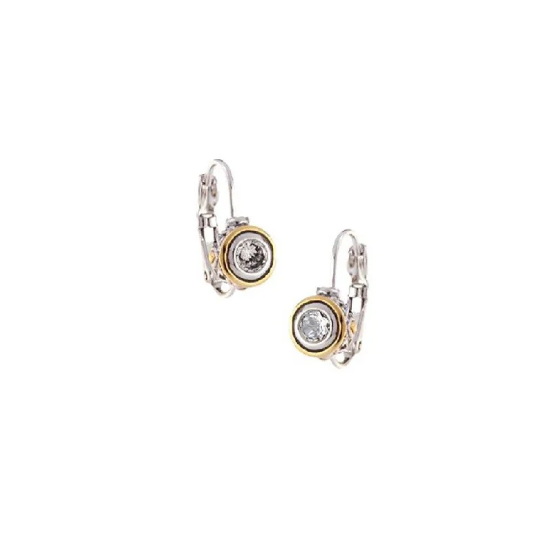 John Medeiros : Beijos 5mm CZ Bezel Earrings