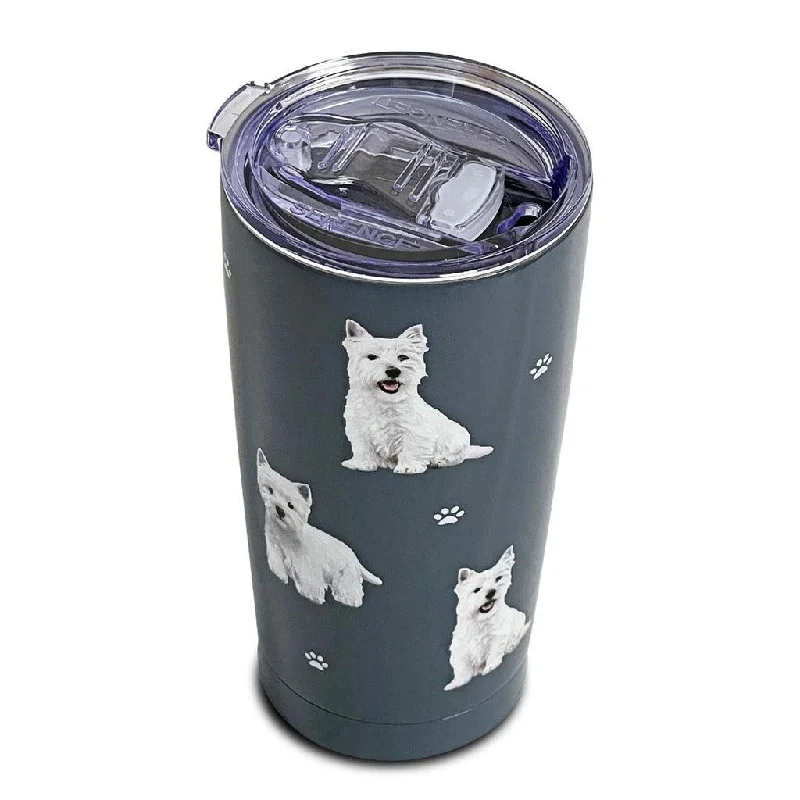 E & S Pets : Westie Serengeti Ultimate Tumbler - Stainless Steel