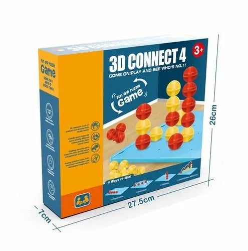 3D Connect 4 in A Row The Classic Board Game