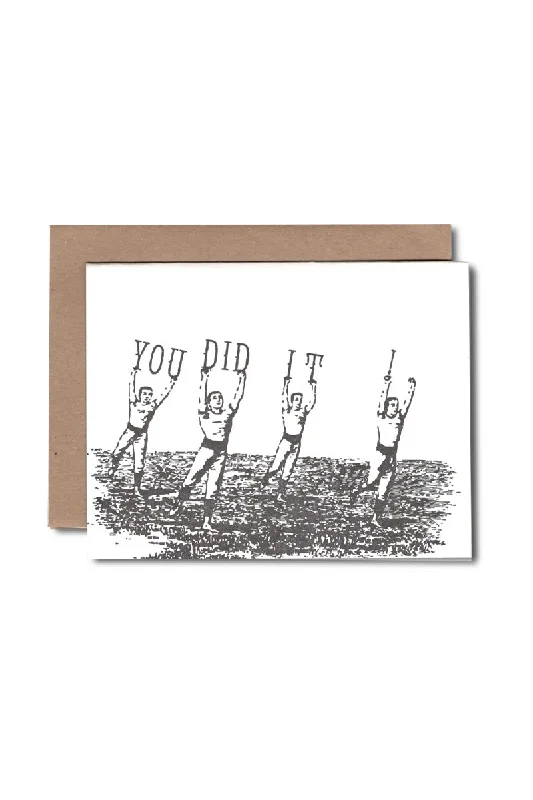 You Did It! Card