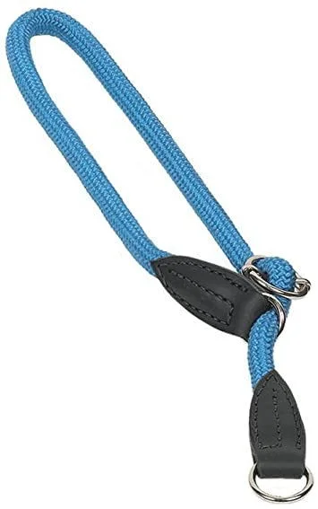 78182-32 NOBBY Choke with stopper "FUN ROYAL" light blue l: 60 cm; w: 13 mm