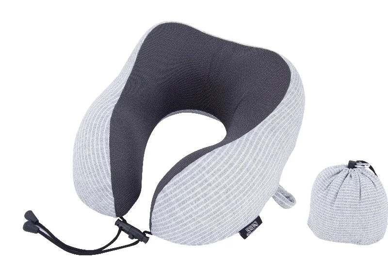 NAXOS Memory Foam Travel Neck Pillow