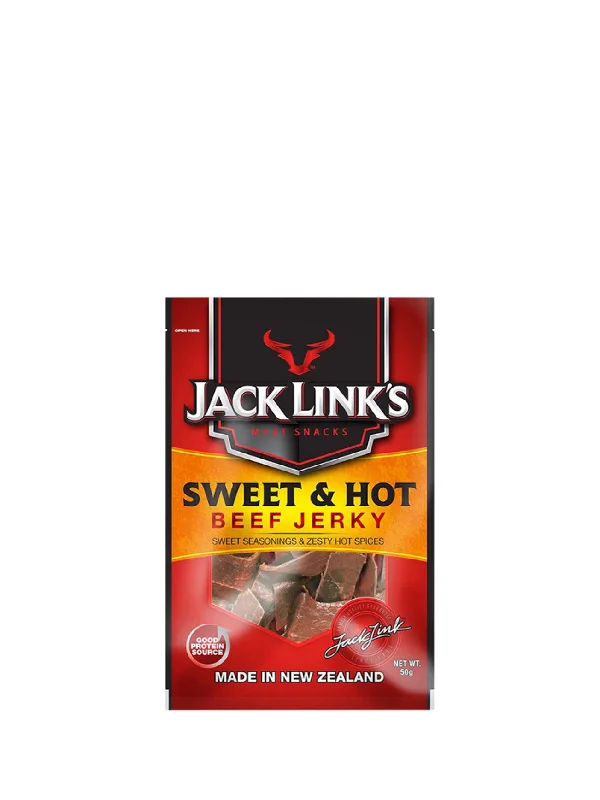 JACK LINK BEEF JERKY SWEET & HOT 50G