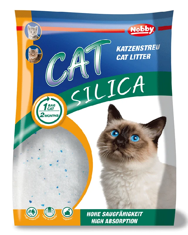 77515 NOBBY Cat Silica litter crystals 5L