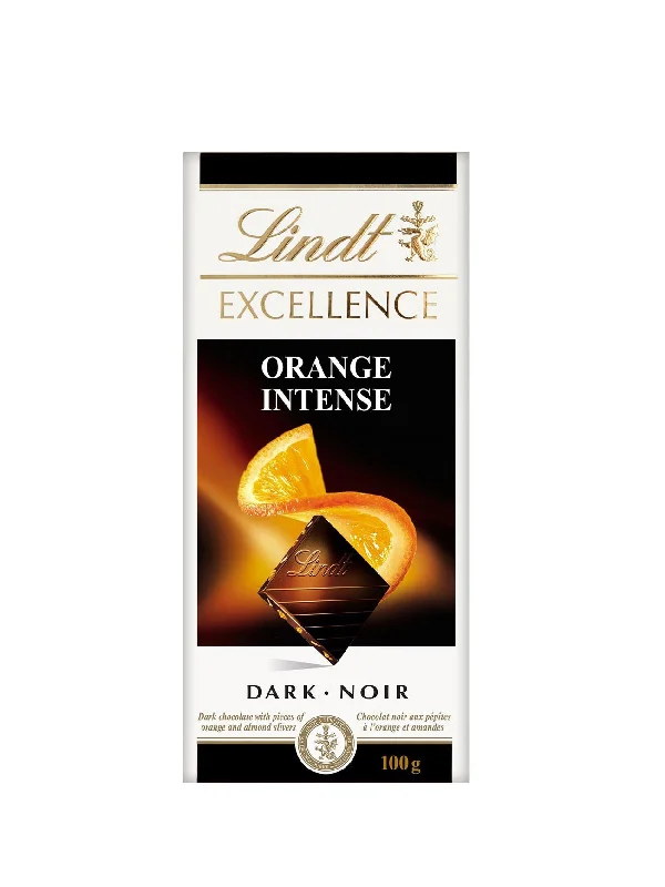 LINDT EXCELLENCE ORANGE INTENSE 100GM