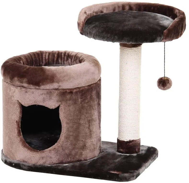 63216-94 NOBBY Cat-scratcher "JISKA" brown anthracite 60 x 40 x 60 cm