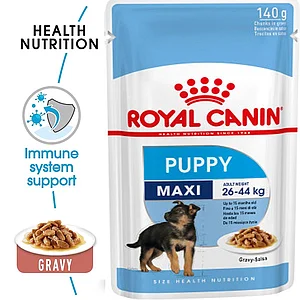 Royal Canin Maxi Puppy Pouch Gravy 140g