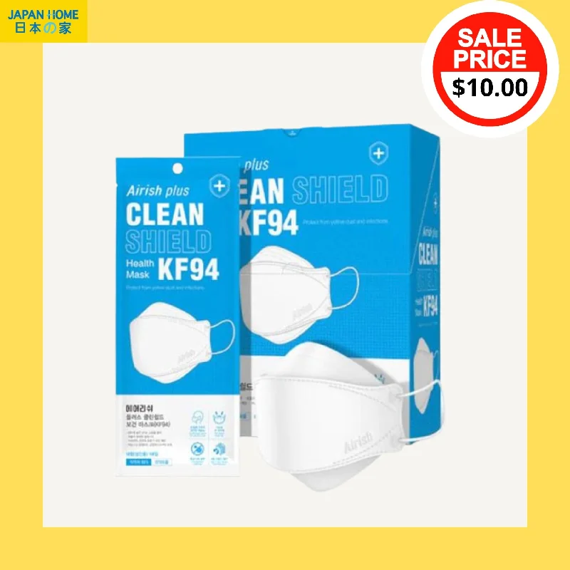 [AIRISH Plus] KF94 Health Mask 20s (White)