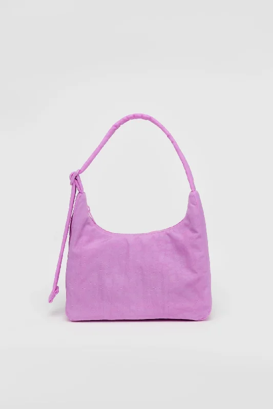 BAGGU Mini Nylon Shoulder Bag Peony