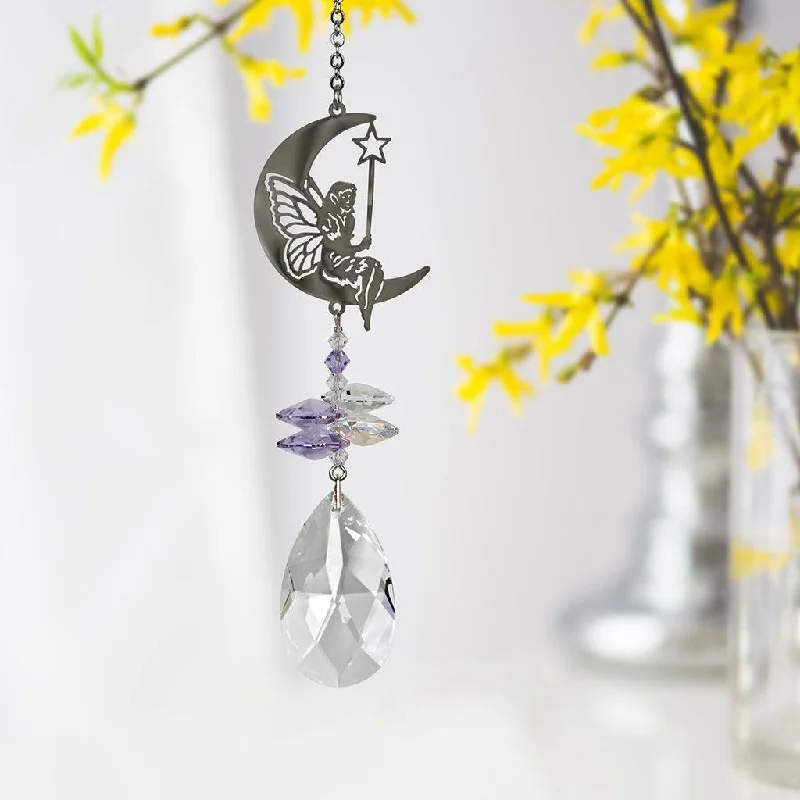 Woodstock Chimes : Crystal Fantasy Suncatcher - Fairy