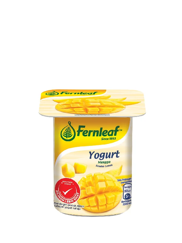 FERNLEAF LOW FAT YOGURT MANGO 110G