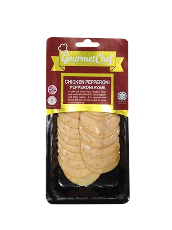 GOURMET CHEF CHICKEN PEPPERONI 150G