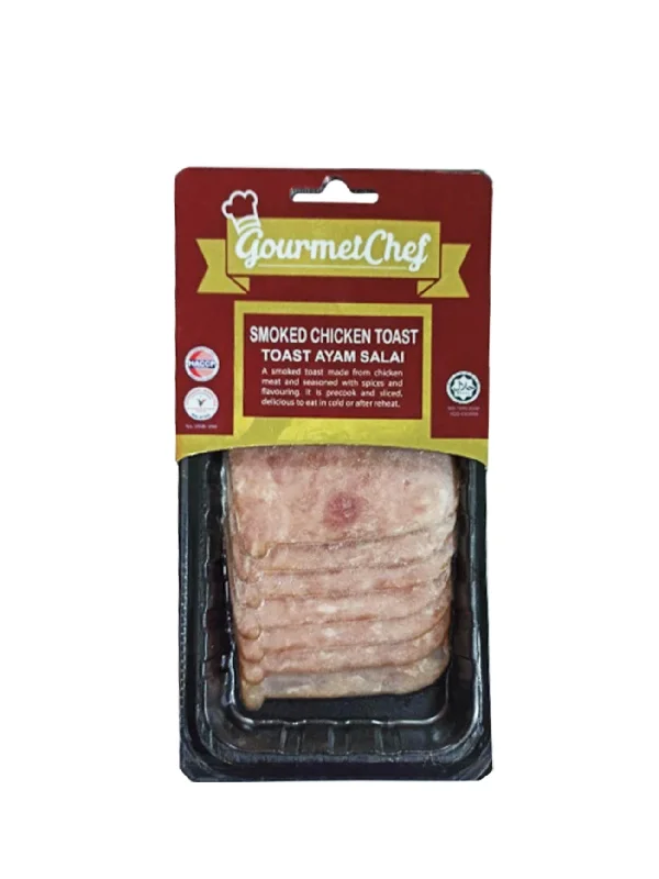 GOURMET CHEF SMOKED CHICKEN TOAST 150G