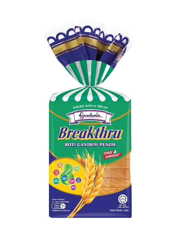 GARDENIA 100 WHOLEGRAIN 400G