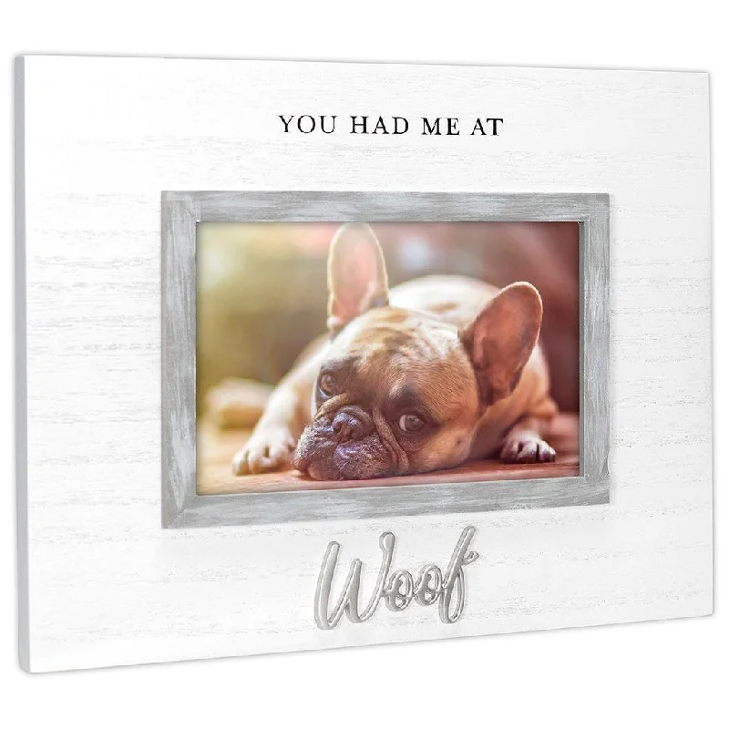 Malden : 4X6 Woof Cursive Frame