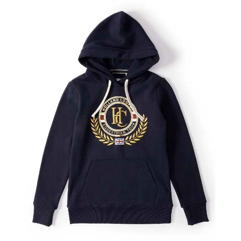 Holland Cooper Farnham Hoodie - Ink Navy