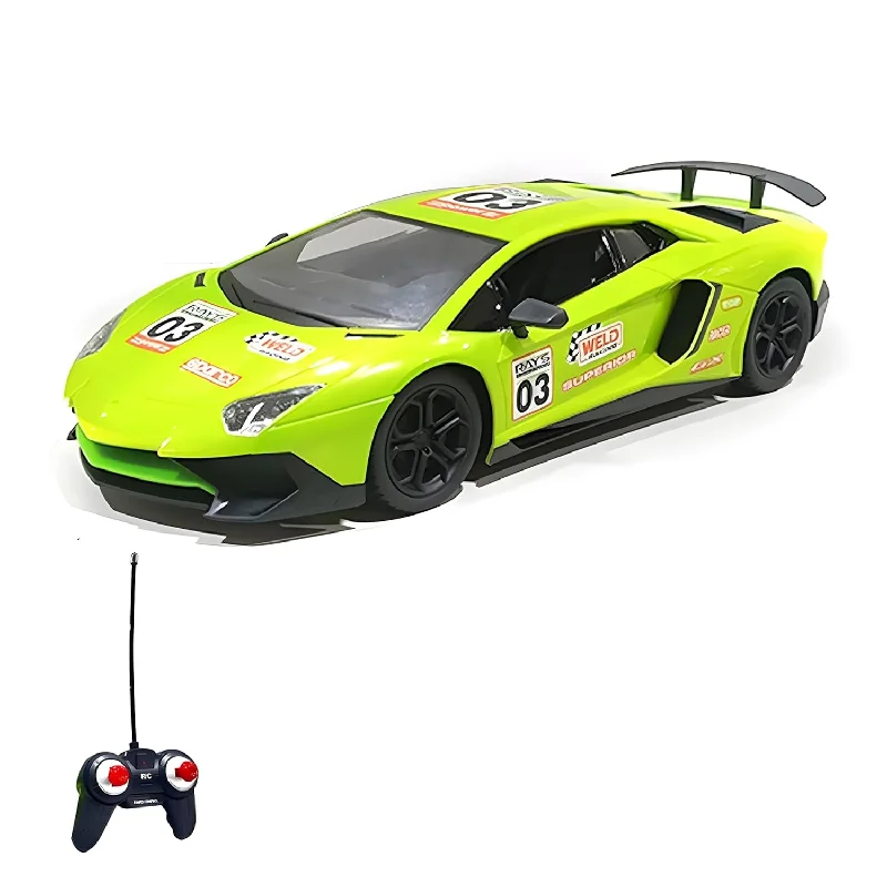 Remote Control Sports Car Toys for Kids  (Green)