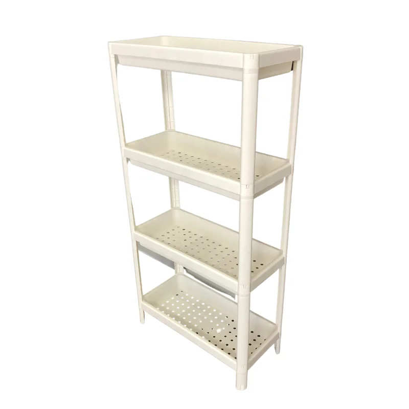 4-Tier Storage Rack,50(L)x23(W)x99.5(H)cm