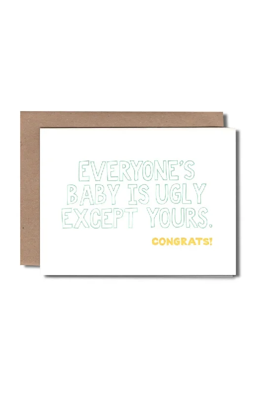 Ugly Baby Card