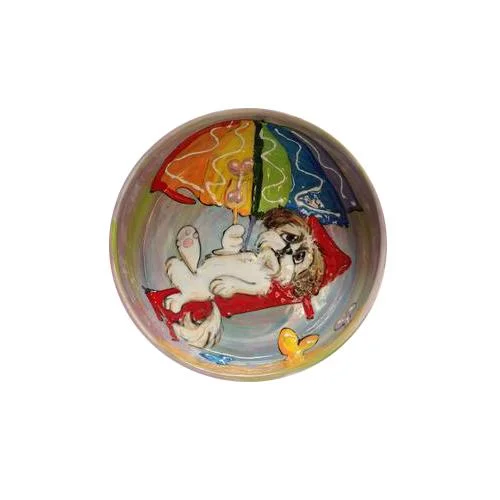 Shih Tzu 4 Dog Bowl