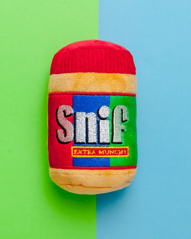 Snif Peanut Butter Plush Dog Toy