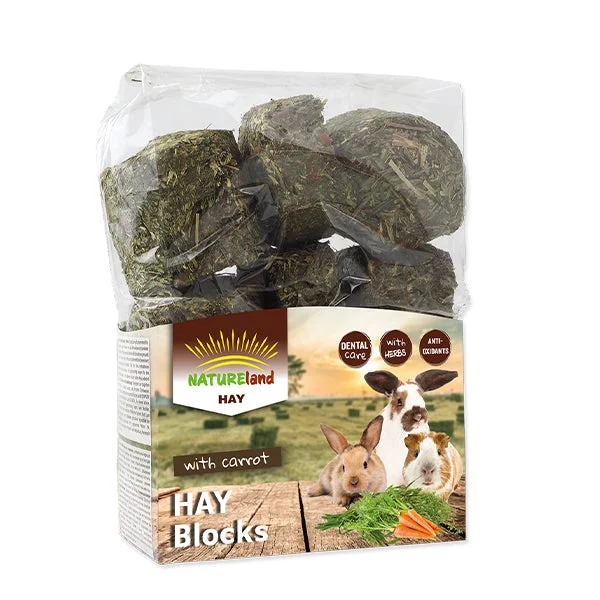 Nature Land Hay Blocks with Carrot