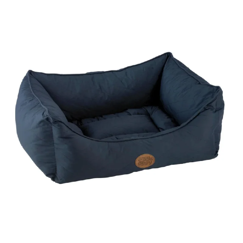 Snug & Cosy - Winchester Quilted Navy - Dog Bed